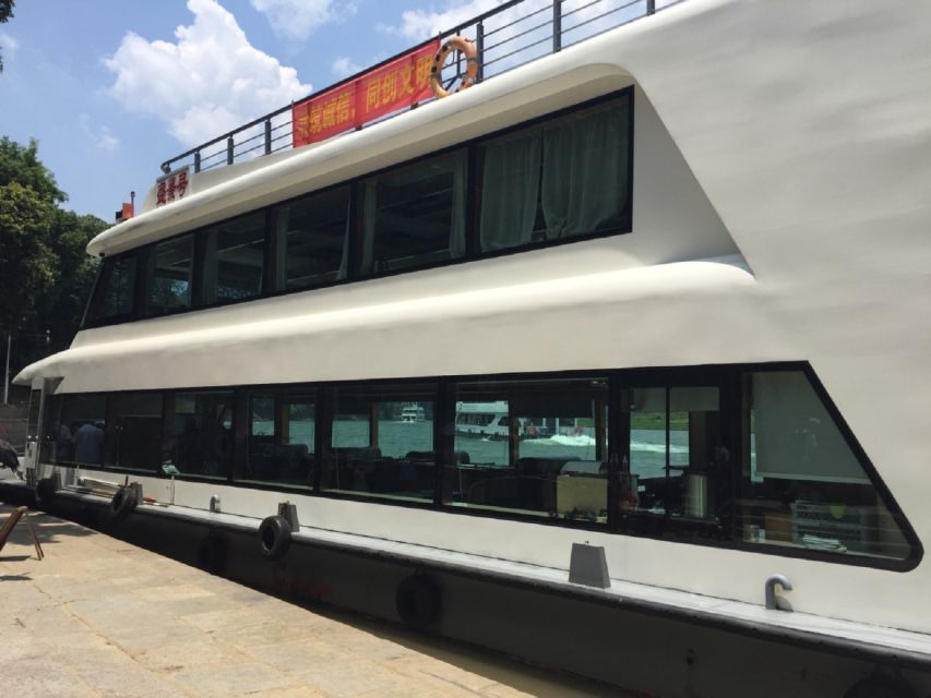 From Guilin: 4 Star Luxury Li River Cruise with Buffet Lunch - Zhujiang Pier and the start of the cruise