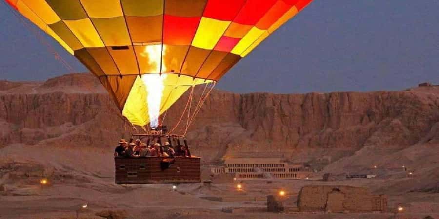From Luxor: 4-Day Nile Cruise to Aswan with Balloon Ride - Day two: Balloon flight and the tombs of the West Bank