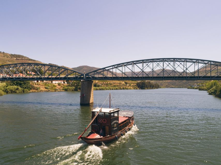 From Pinhão: Douro Valley Rabelo Boat Tour with Audio Guide - Starting at Companhia Turística do Douro in Pinhão