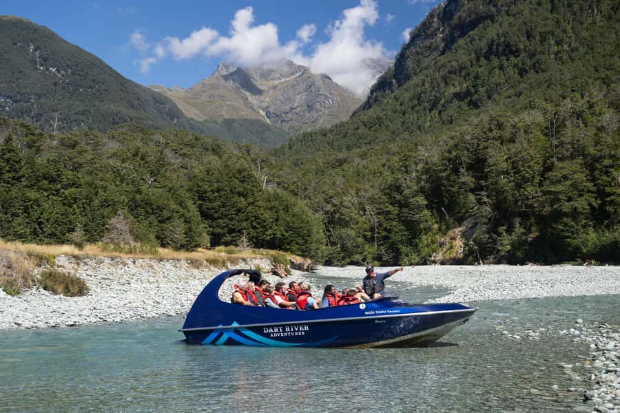 From Queenstown: Dart River Canoe & Jet Boat Day Trip - A proper buffet lunch in the wilderness