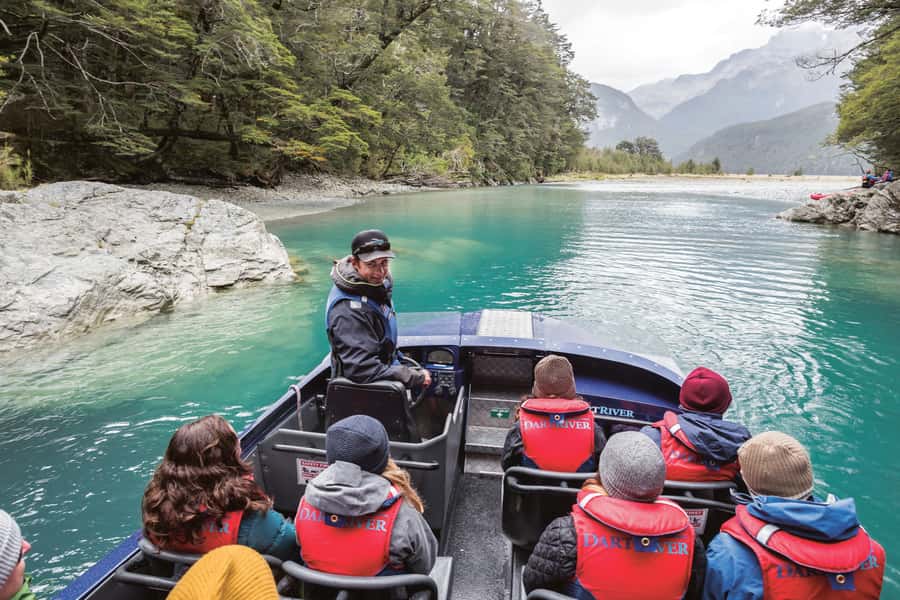 From Queenstown: Dart River Wilderness Jet Boat Experience - The Dart River, where speed meets wilderness