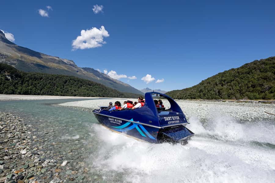From Queenstown: Dart River Wilderness Jet Boat Experience - Heading up the Dart River