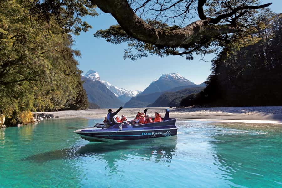 From Queenstown: Dart River Wilderness Jet Boat Experience - Reaching Glenorchy and getting ready for the river
