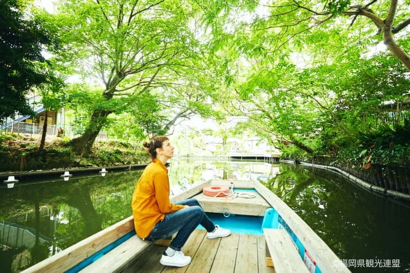 Fukuoka: Yanagawa River Cruise & Lunch Private Guided Tour - The train ride sets an easy pace
