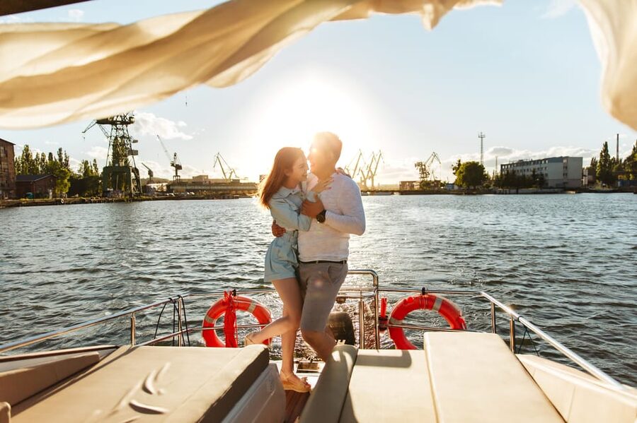 Gdańsk : Catamaran River Cruise - Starting at Marina Gdańsk on Szafarnia 6
