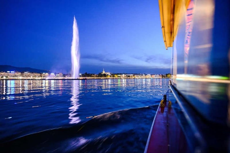 Geneva Walk & Cruise:The secrets of the Jet D'eau & apéritif - The Swiss apéritif is a real part of the value