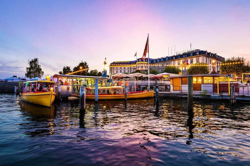 Geneva Walk & Cruise:The secrets of the Jet D'eau & apéritif - Who will get the most from the $127 price