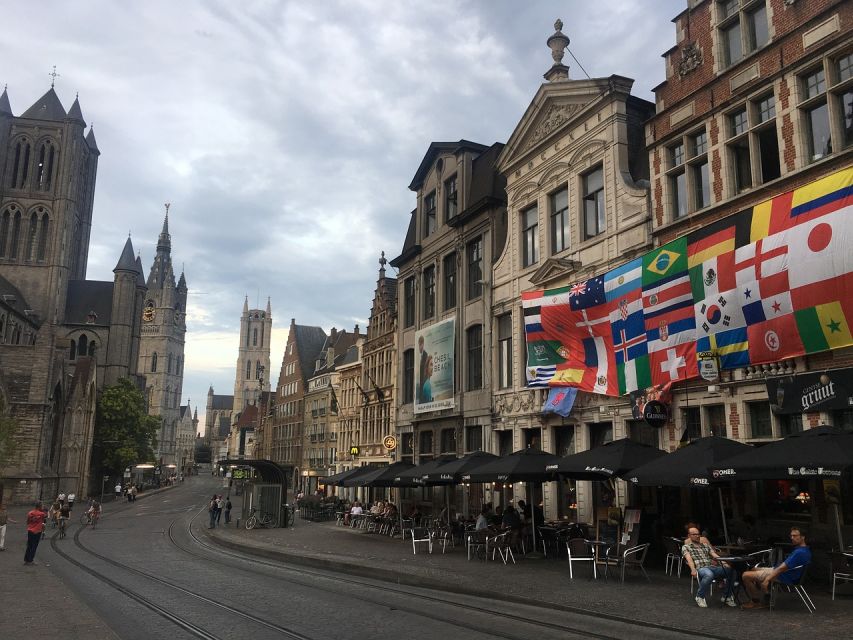 Ghent: Guided Walking Tour and Canal Boat Trip - Starting beneath Ghent’s three towers