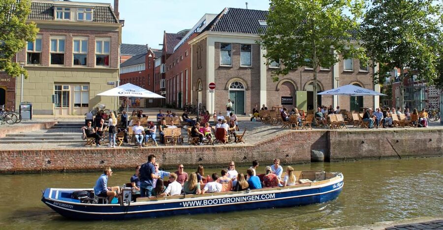 Groningen: Open Boat City Canal Cruise - Noorderhaven and Groningen’s working-water past