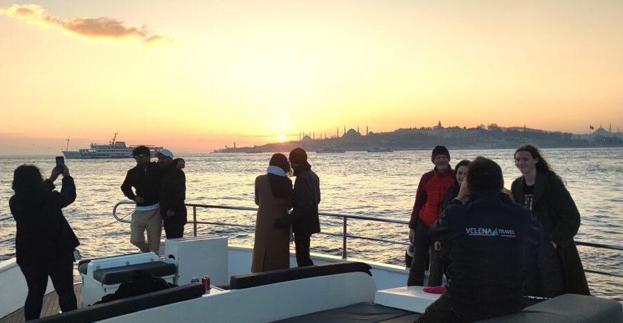 Guided Dolmabahce Palace Tour with Bosphorus Sunset Cruise - The Bezm-i Alem Valide Sultan Mosque
