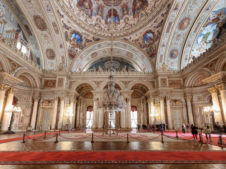 Guided Dolmabahce Palace Tour with Bosphorus Sunset Cruise - The yacht and Istanbul from the Bosphorus