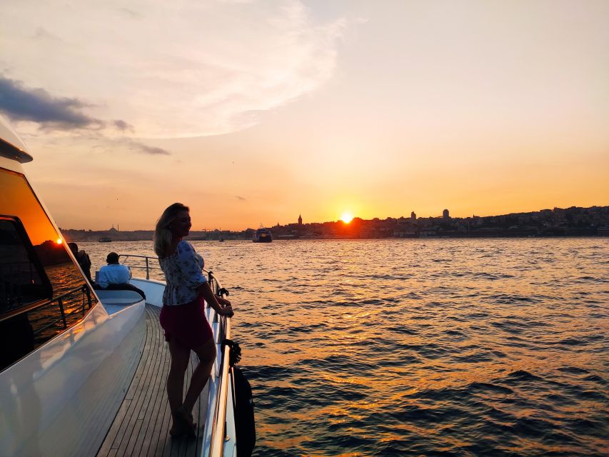 Guided Dolmabahce Palace Tour with Bosphorus Sunset Cruise - What you see along the European shore