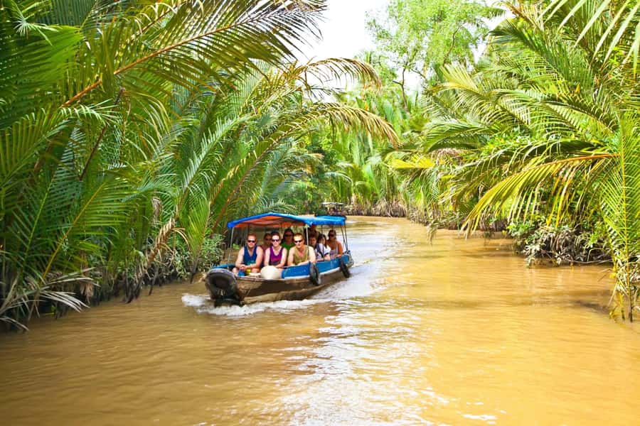 HCM: Authentic Mekong Delta - Boat, TukTuk, Khot Cake Making - Key points at a glance