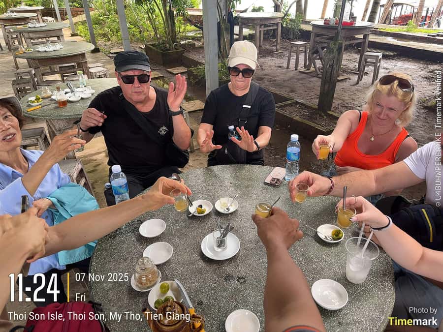 HCM: Authentic Mekong Delta - Boat, TukTuk, Khot Cake Making - What this Mekong Delta tour is really like
