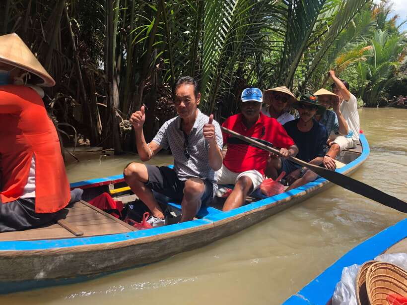 HCM: Mekong Delta Islands Boat & Tuk-Tuk Tour with Tastings - Vinh Trang Pagoda adds a calm cultural stop