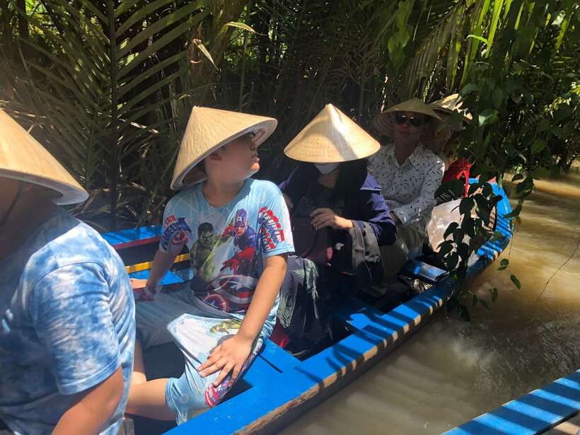 HCM: Mekong Delta Islands Boat & Tuk-Tuk Tour with Tastings - Bánh Khọt and the first round of local tastes
