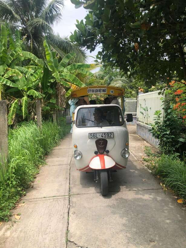 HCM: Mekong Delta Islands Boat & Tuk-Tuk Tour with Tastings - The narrow canal ride is the most atmospheric section