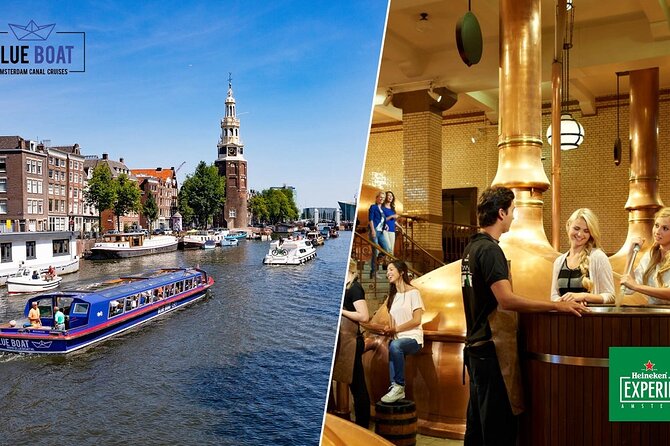 Heineken Experience Amsterdam and Canal Cruise with Snackbox - Heineken in 90 minutes: part brewery tour, part high-tech show