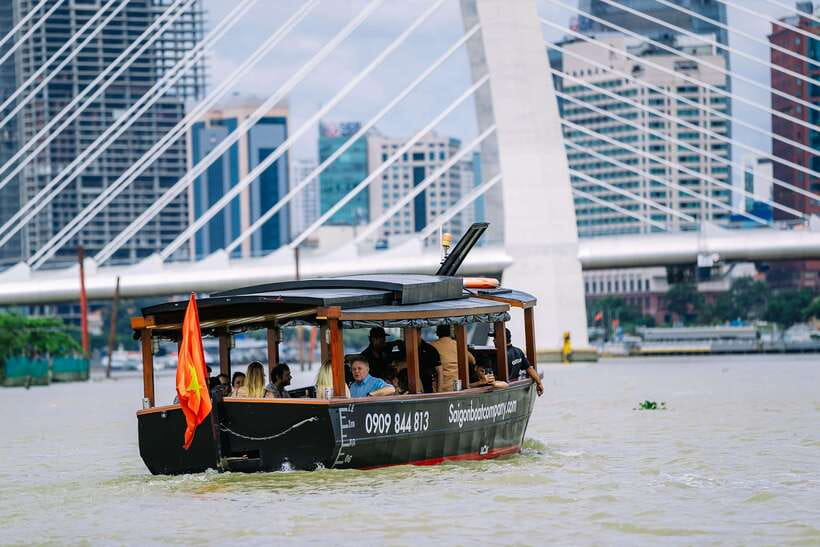 Ho Chi Minh City: Saigon River Boutique Cruise - Ba Son Bridge and Landmark 81