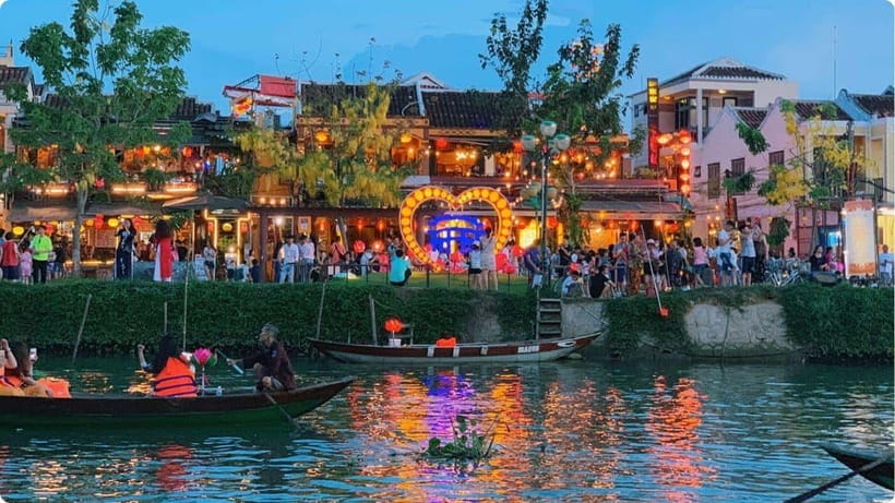Hoi An: River Lantern Boat Experience with Free 5G eSIM - Is $8 a fair price?