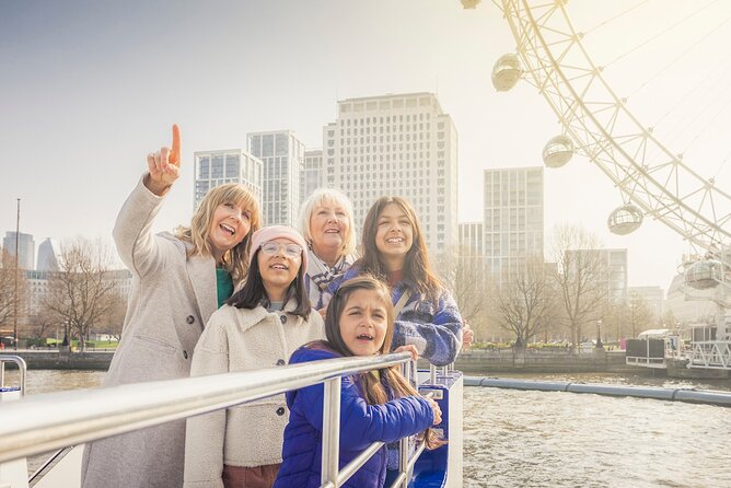 Hop-On Hop-Off Sightseeing River Cruise on the Thames - Open deck or glass saloon?