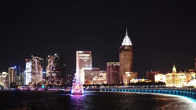 Huangpu Night Cruise: Cozy Vibe & Modern Shanghai Glow - The ticket collection is the part to handle carefully