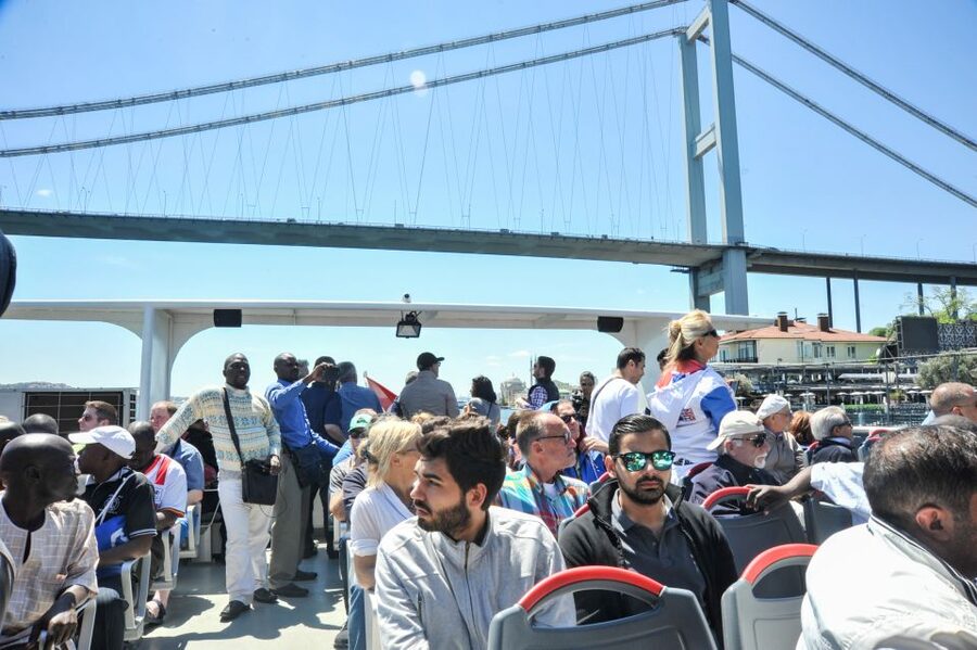 Istanbul: Bosphorus Cruise w/Audio Guide and Sunset Option - Along the European Bosphorus shore