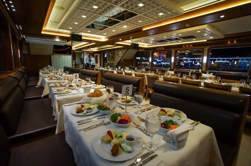 Istanbul: Bosphorus Dinner Cruise & Turkish Night Show - Boarding a comfortable dinner boat