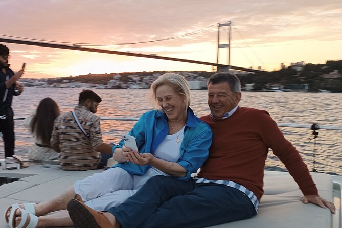 Istanbul Bosphorus Sunset Cruise on Luxury Yacht - Bebek and the approach to Rumeli Fortress