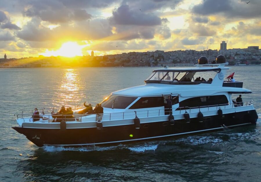 Istanbul: Bosphorus Sunset Yacht Cruise with Live Guide - Snacks, drinks, and the value of the $35 fare