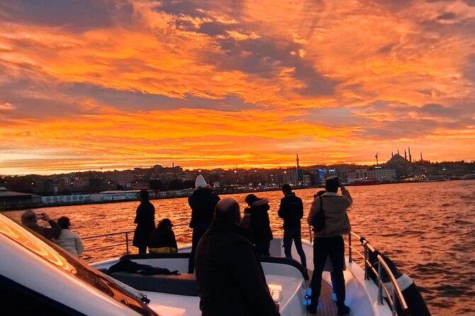 Istanbul Sunset Cruise on the Bosphorus - The Asian shore, Maiden’s Tower, and the changing light