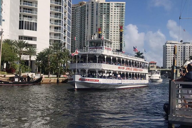 Jungle Queen Riverboat 90-Minute Narrated Sightseeing Cruise in Fort Lauderdale - At 801 Seabreeze Boulevard, allow time before departure