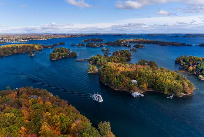 Kingston: Heart of the Thousand Islands Riverboat Cruise - The route through the Admiralty group