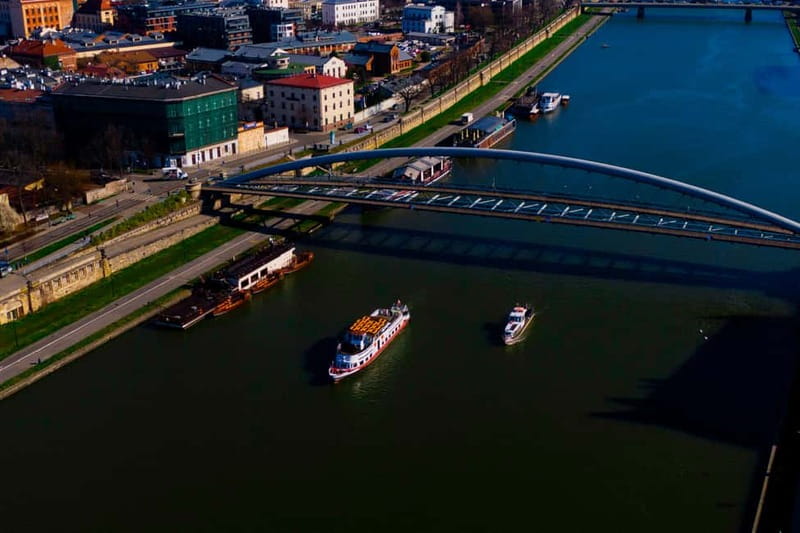Krakow: Vistula River Sightseeing Cruise with Audio Guide - Kazimierz from the Vistula