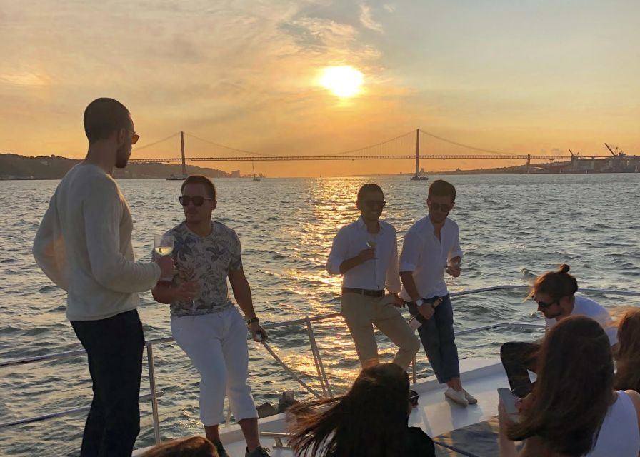 Lisbon: Private Tagus River Sunset Cruise on a Luxury Boat - Jerónimos Monastery and MAAT from the river