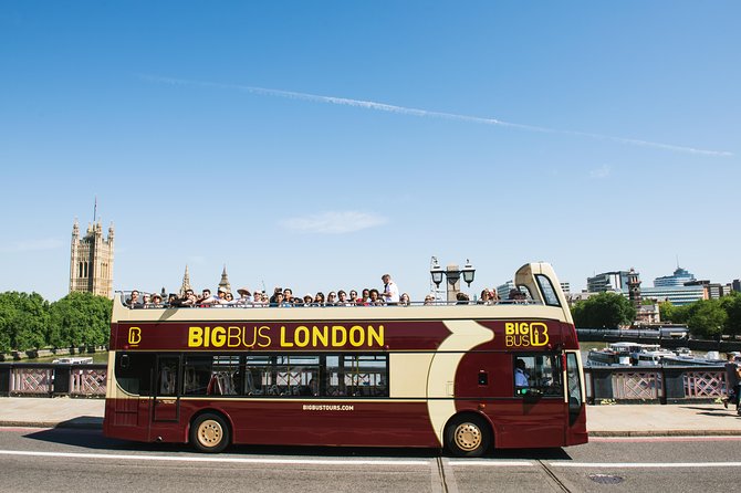London Big Bus Hop-On Hop-Off Tour with Optional River Cruise - The red route from Green Park to the Tower
