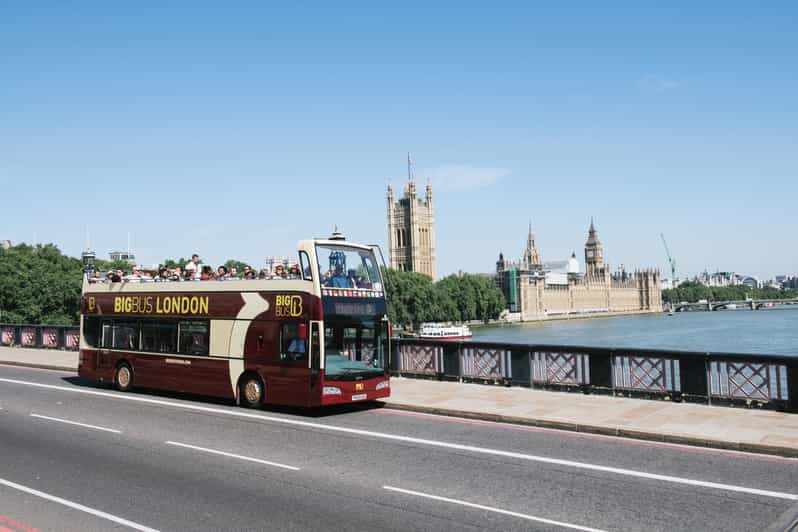 London: Big Bus Hop-on, Hop-off with Optional River Cruise - Red Route: the best first ride through central London