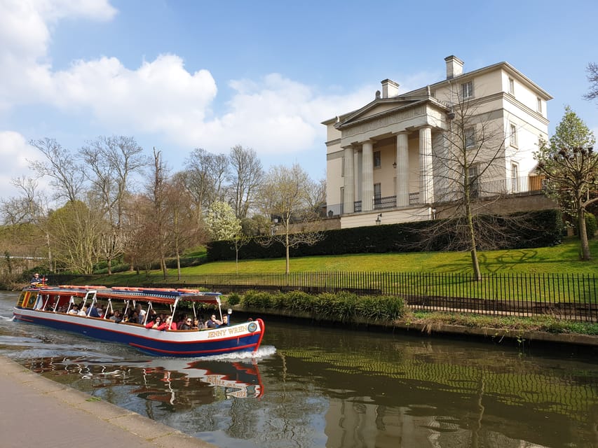 London: Canal Boat Ride on Camden Lock - Regent’s Park and the London Zoo stretch