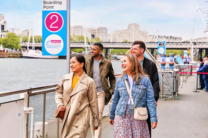 London Eye River Cruise - Shakespeare’s Globe and Tate Modern on the South Bank