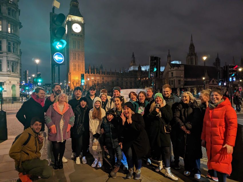 London: Ghost Walk and River Thames Boat Ride - Westminster after dark