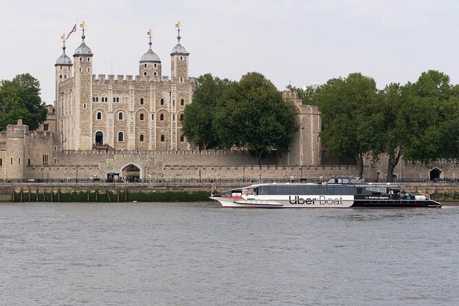 London: Hop-On Hop-Off 1 Day River Thames Adventure - Uber Boat - Canary Wharf and North Greenwich change the mood