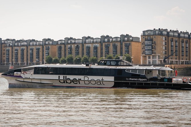 London: Hop-On Hop-Off 1 Day River Thames Adventure - Uber Boat - Putney and Barking Riverside: know the limits