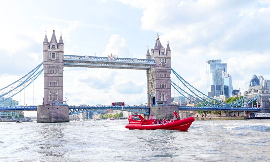 London: River Thames Speed Boat Tour - Starting beneath the London Eye