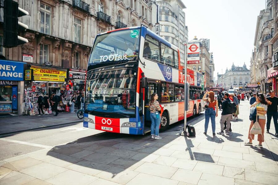 London: Tootbus Hop-on Hop-off (Optional River Cruise) - Riding the Yellow Route through central London