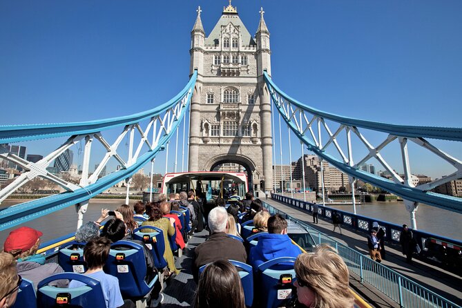 London Tootbus Hop-on Hop-off (Optional Thames Cruise) - The open-top view is the real attraction