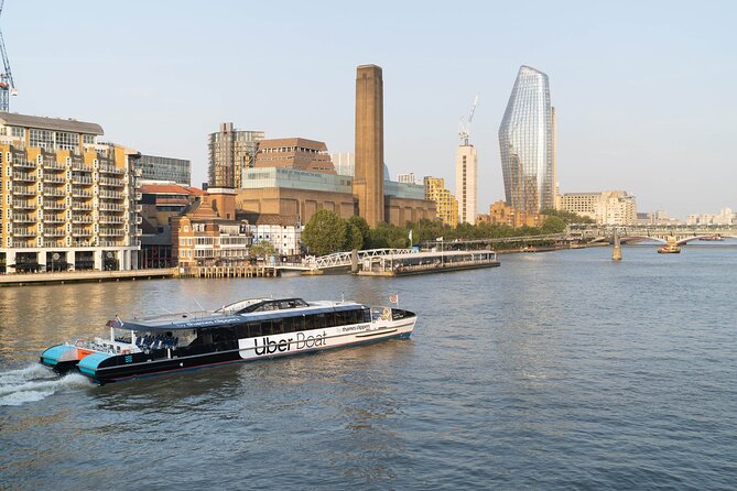 London: Uber Boat - Single Journey River Thames Cruise - Comfort, seating, and the onboard experience