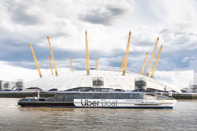 London: Uber Boat - Single Journey River Thames Cruise - Westminster and the South Bank: the strongest central stretch