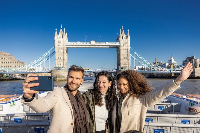 Lunch River Cruise on the Thames with 2-Course Meal - The Shard, Globe Theatre, and London Eye