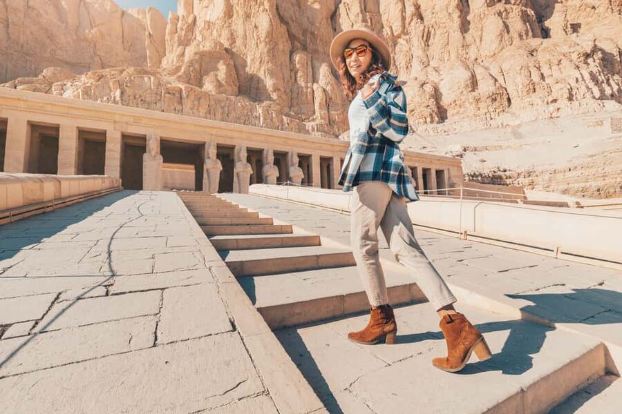 Luxor: Valley of the Kings and Hatshepsut Temple w/Nile Boat - Hatshepsut Temple and the story of a female pharaoh