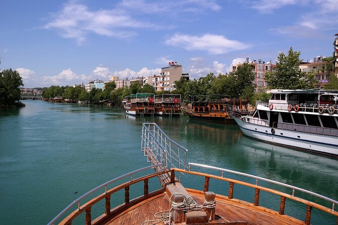 Manavgat River Cruise, Waterfalls and Market Tour from Side - Swimming where river water meets the sea